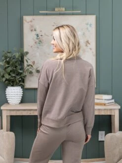 STACCATO Long Sleeve Crew Neck Terry Top | S-XL Pair W/SKU55616 -Discount Divas Shop f792caa41936153d4e41e440729d3fd2