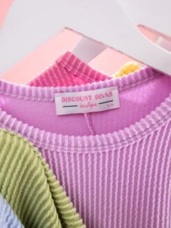 Raised Rib Short Sleeve Top By DD Design | S/M-2X/3X 31 Raised Rib Short Sleeve Top By DD Design | S/M-2X/3X -Discount Divas Shop f8a83bdee86931e3a4d97116508301dc