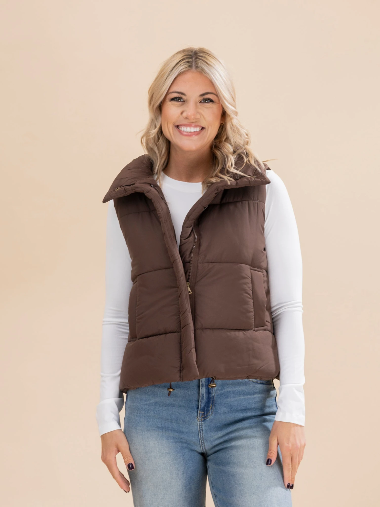 Zenana High Neck Puffer Vest | S-L 6 Zenana High Neck Puffer Vest | S-L - Image 6