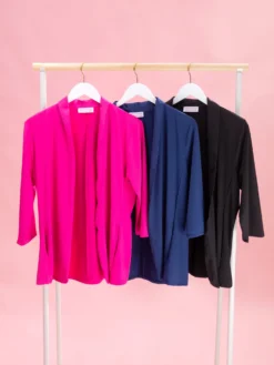 Open Front Cardigan By DD Design | S-3XL Pair W/ Sku62298