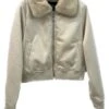 PRE-ORDER Faux Suede Bomber Jacket With Fur Collar | S - XL Snobbish
