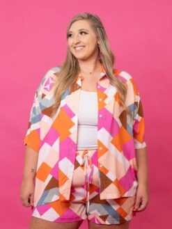 Abstract Print Drawstring Shorts | S - 3X W/ Sku50071 -Discount Divas Shop fDC8EUp3gE0Ggj9FzK5KhObxKDBxnbiIsdLjSFwy