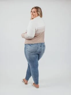 Be Cool Gradient Long Sleeve Turtleneck Sweater | S/M - M/L -Discount Divas Shop fHq35yIN05oxbDFWQHKlS8cbQzc0OpN3LV5dnFSx