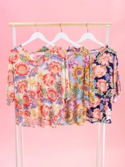 Floral Print V Neck Short Sleeve Top By DD Design | S-3XL Hero 27 Floral Print V Neck Short Sleeve Top By DD Design | S-3XL Hero -Discount Divas Shop fabf0519282d3bcf84bf2cf09131fd96