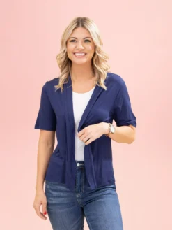 Short Sleeve Cardigan By DD Design | S-3XL 28 Short Sleeve Cardigan By DD Design | S-3XL -Discount Divas Shop fb06e7975ff415baac5706a196e2bb29
