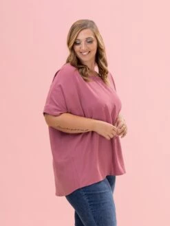 Amazing Airflow Round Neck Top W/ Cuffed Sleeves By DD Design | S-3XL -Discount Divas Shop fb886194483e14332f5199336a037d6a