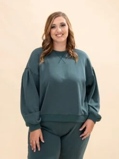 Scuba Loose Fit Long Sleeve Top | XS-L Pair W/ Sku63502 -Discount Divas Shop fc7b2422bcc22132dc9e510a856ef864