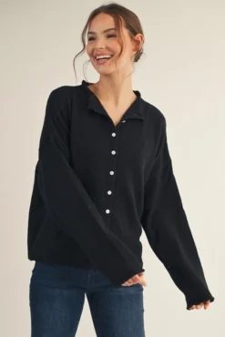 Button Down Long Sleeve Sweater Cardigan | S - L Jodifl -Discount Divas Shop fee85fccdd323105892e36dbf01a7da4