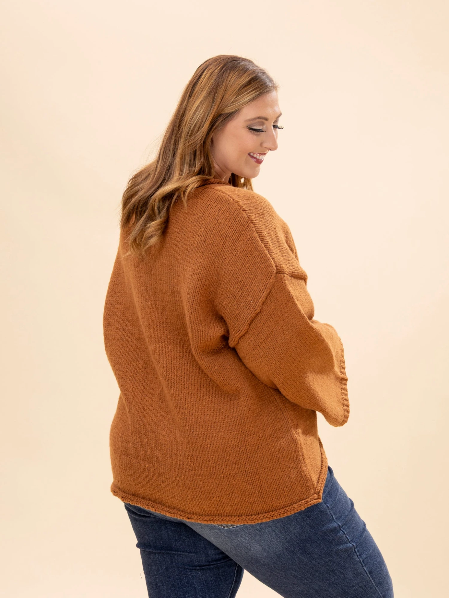 Chunky V Neck Pullover Sweater | S- 3XL 9 Chunky V Neck Pullover Sweater | S- 3XL - Image 9