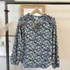 Flowery Tie Neck Blouse| S-L