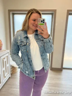 DD Design Denim Dreams Jacket -Light Wash | S - 3X -Discount Divas Shop hbXrsnbm7eNx0wlD23AXx6BxnV7HydEA4iPV5Vxq