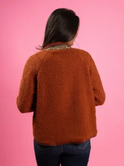 Leopard Colorblock Faux Fur Button Down Jacket | S-L -Discount Divas Shop hvcci5Xf7HkaUySeOiPdoIoHEXAEcquZgXBBJVd3