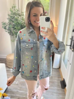 Jeweled Denim Jacket | S - L -Discount Divas Shop izgxplJ3NxRRnQJ03LSZqIy7GsZcwIqmDVfZvxHU scaled