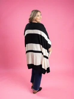 Short Sleeve Open Front Striped Cardigan | S/M-2X/3X -Discount Divas Shop jGWkRAwuoOJIFshMtvftlODd6hNGOSj5VvZB9fBH