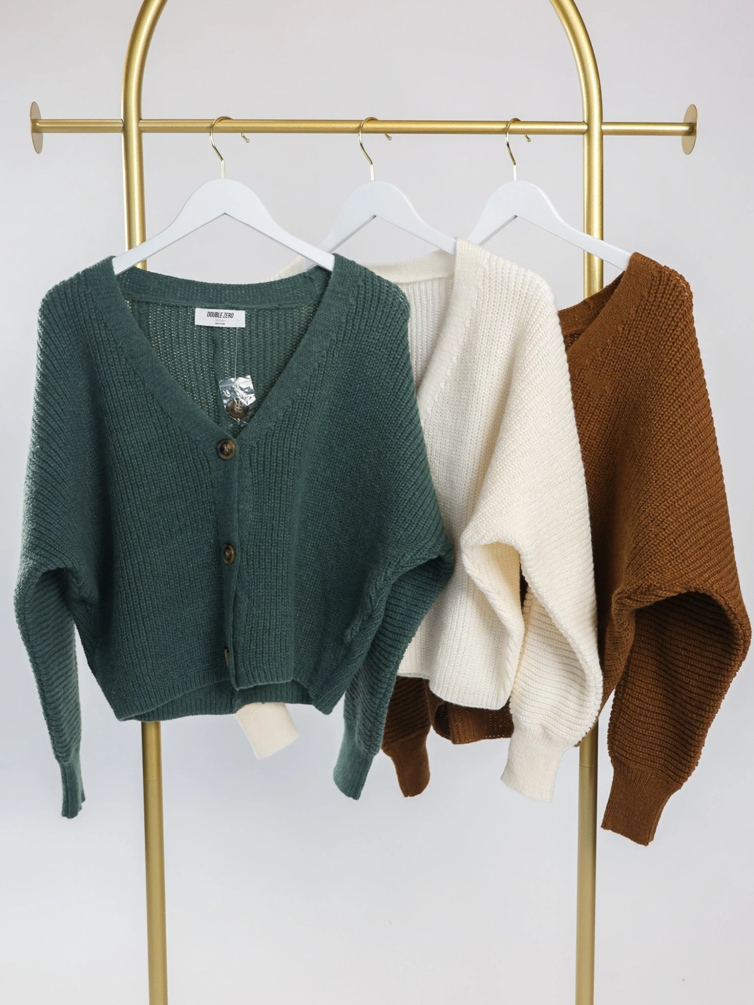 Long Batwing Sleeve Button Down V Neck Cardigan | S-L 1 Long Batwing Sleeve Button Down V Neck Cardigan | S-L