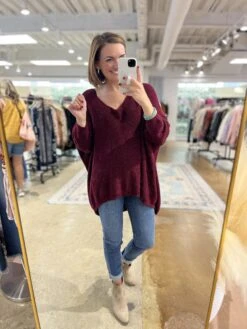 V-Neck Sweater | S - 3X Andree