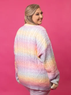 Rainbow Ombre Button Down Cardigan | S - 3XL -Discount Divas Shop jpy0xlSAXorACzyhDiCDcRKLd1dvxvdkEh8GVzwL scaled