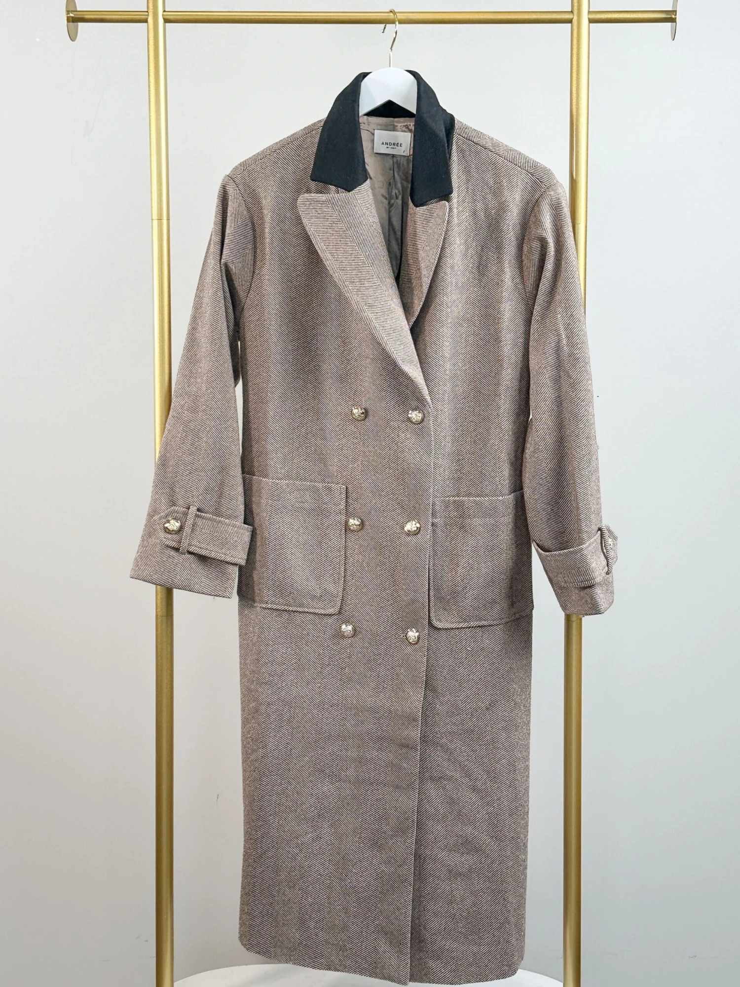 Elegant Button Down Collared Trench Coat | S - L 1 Elegant Button Down Collared Trench Coat | S - L