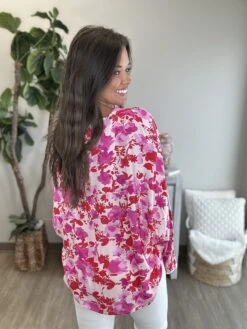 Long Sleeve Floral V Neck Top | S-L -Discount Divas Shop n5YoA3EhUgLjaLNvLRtfw8ukJV2ZGHLXr0ralumK