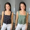 Floral Sleeveless Top *Final Sale*