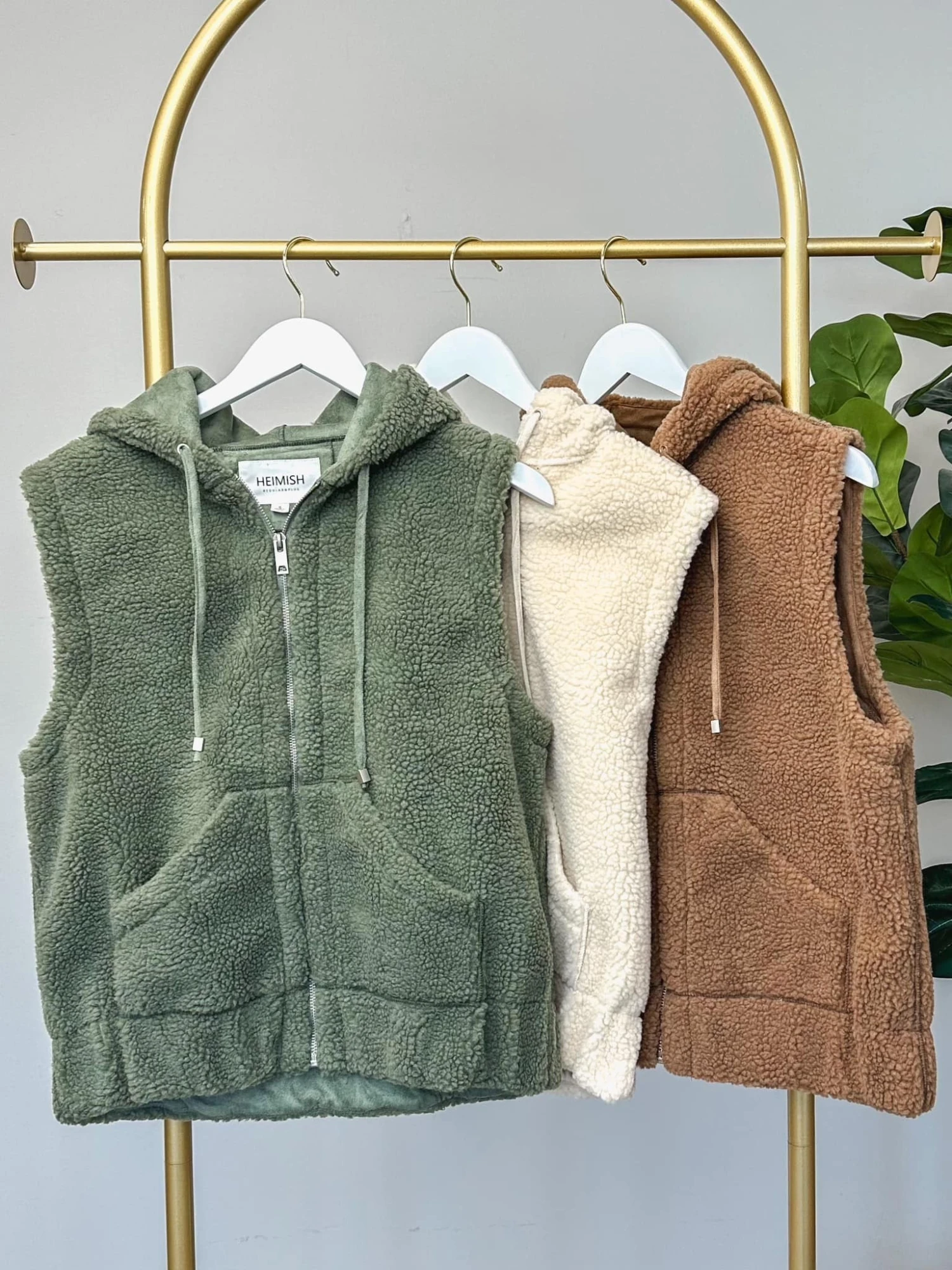 Zipper Front Sherpa Vest | S-3X 1 Zipper Front Sherpa Vest | S-3X