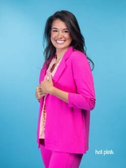 Essential COMFORT STRETCH 3/4 Sleeve Blazer | S - 3X -Discount Divas Shop rOGQPixD8KuBbYbHsLY52tI0INx4H9z9LCpC5Pj2