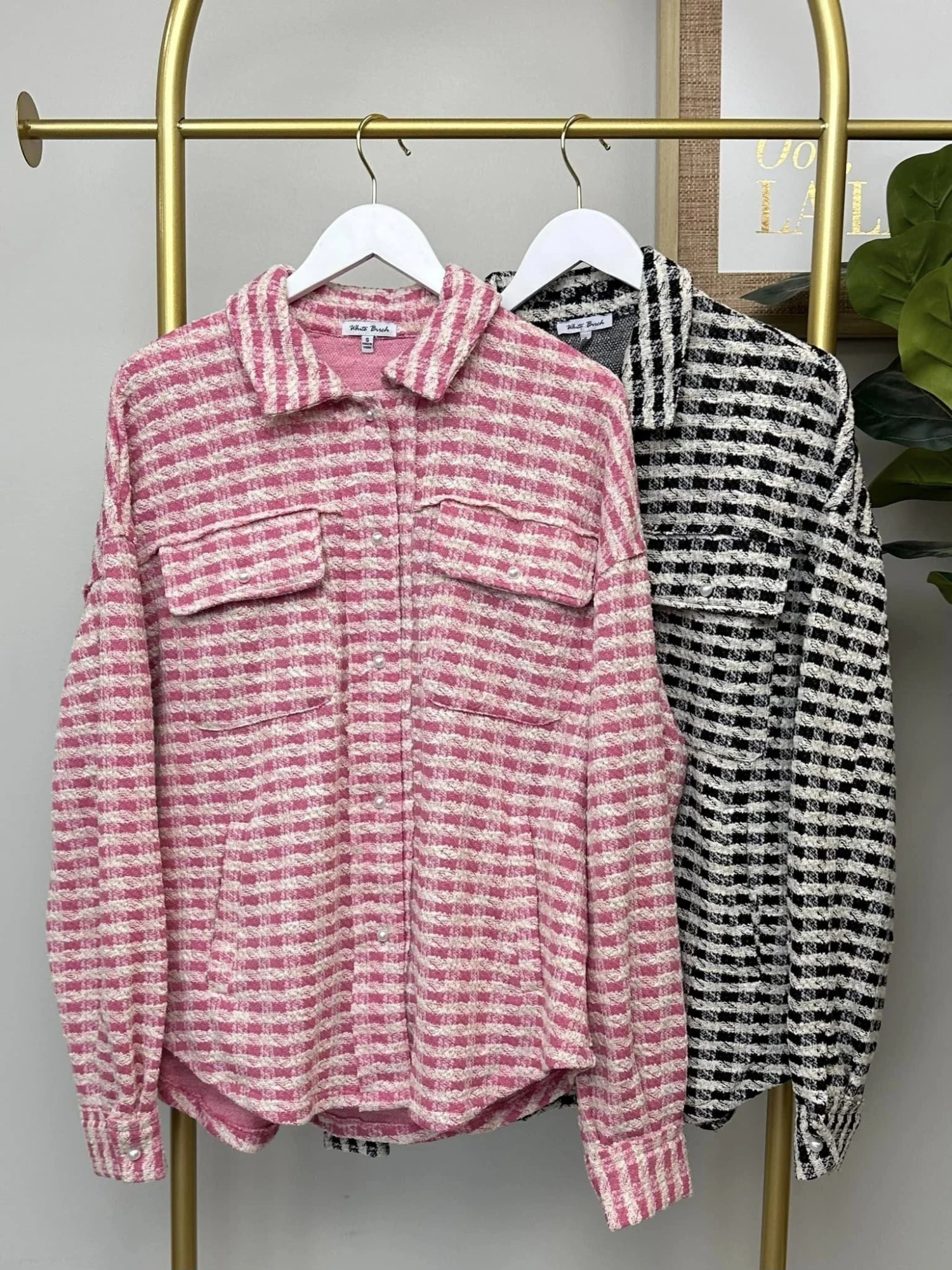 Check Knit Shacket | S - 3X 1 Check Knit Shacket | S - 3X