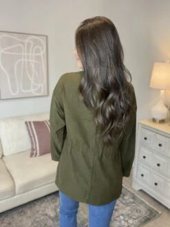 Be Cool Carmen Drawstring Waist Collared Trench Jacket W/ Pockets | S - L -Discount Divas Shop rtgpnYbuh1MN2k0RjNuFxSIbR8BU7gZFjyeh6L2S