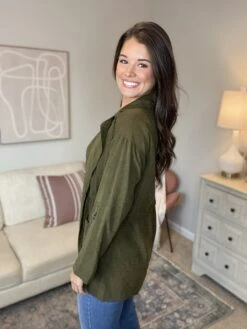 Be Cool Carmen Drawstring Waist Collared Trench Jacket W/ Pockets | S - L -Discount Divas Shop sSzKXAOKTgDcINnjG9GDsEyFS0IbDL2spL6508hB