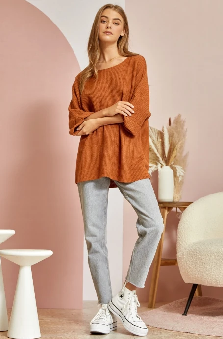 Transitional Sweater Top | S - 3X Andree 2 Transitional Sweater Top | S - 3X Andree - Image 2