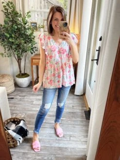 Floral Top | S - 3X *Final Sale*