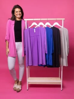 Dear Scarlett Wrinkle Free Open Front Cardigan | S-3X