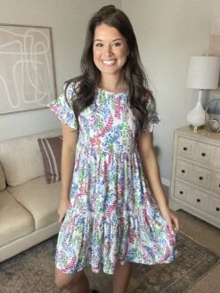 Print Ruffle Sleeve Babydoll Dress | S - 3X -Discount Divas Shop zR9bKhicklKFSezRReh2qQsItkp7Izka7k4arx0A