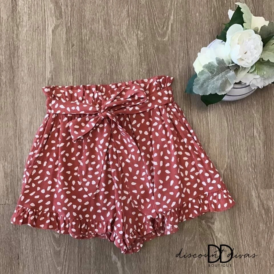 Saturday Afternoon Ruffled Hem Shorts *Final Sale* 1 Saturday Afternoon Ruffled Hem Shorts *Final Sale*