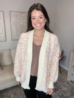 STACCATO Open Front Long Sleeve Cardigan | S-L